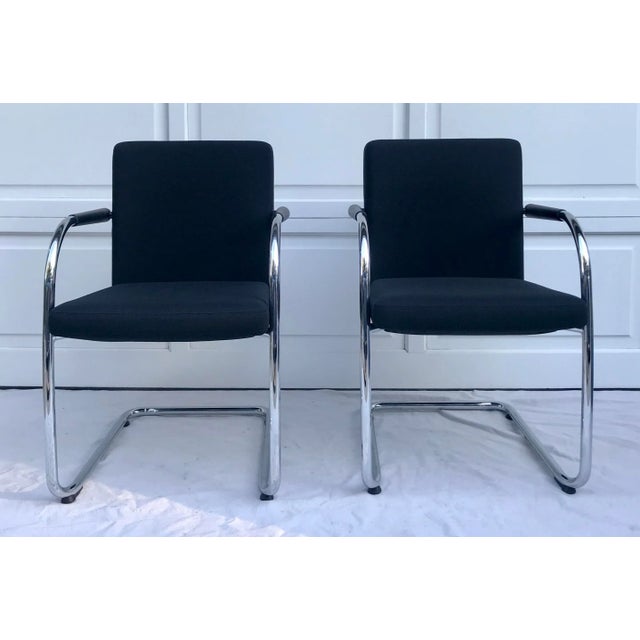 2000 - 2009 Modern Vitra Antonio Cittero Visaoft Cantilever Chairs - a Pair For Sale - Image 5 of 13