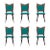 Dining Chairs, 1950s, Set of 6 For Sale