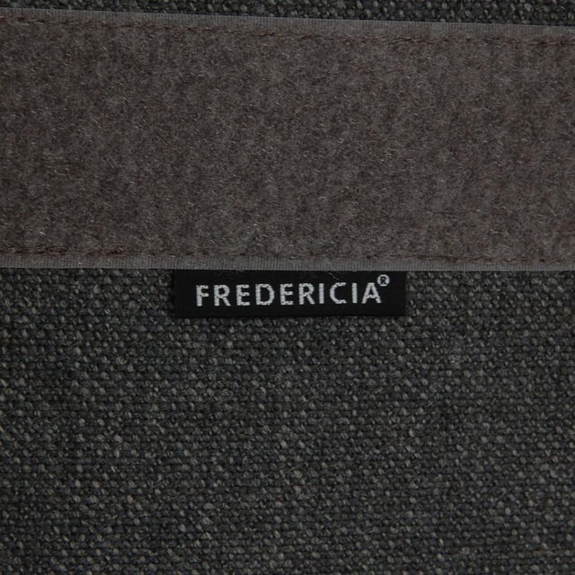 2202 Stool in Gray Fabric by Børge Mogensen For Sale - Image 10 of 13