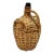 Early 20th Century Wicker Wrapped German Demijohn Bottle For Sale