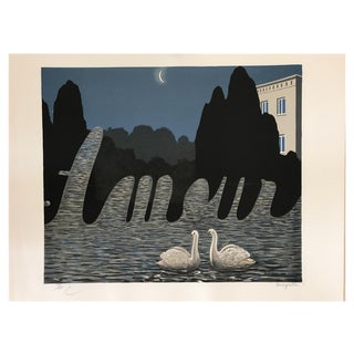 After René Magritte, The Art of Conversation, Lithograph For Sale