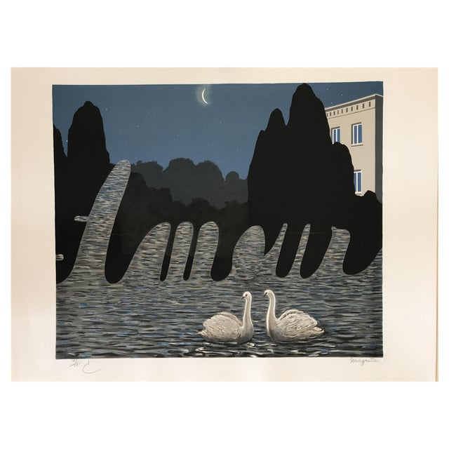 After René Magritte, The Art of Conversation, Lithograph For Sale