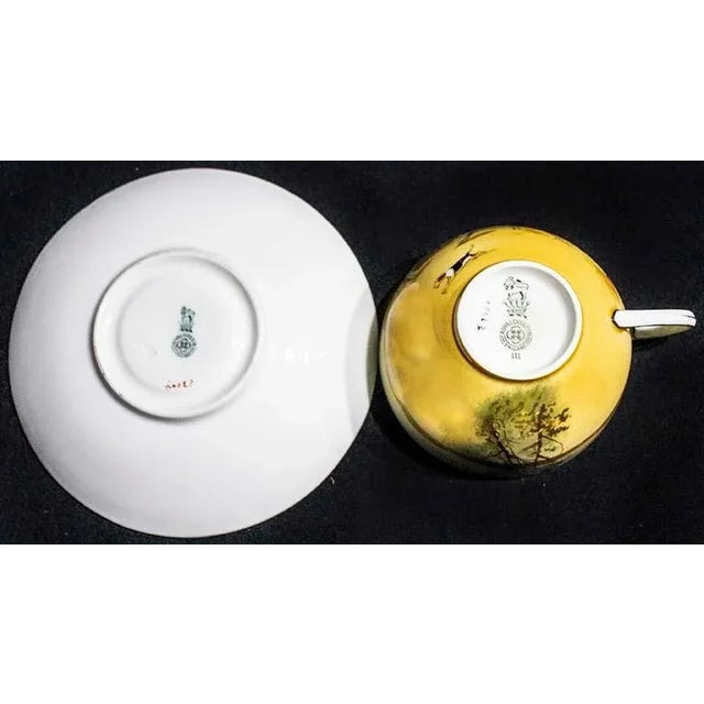Rare Royal Doulton Coaching Days cup & saucer set