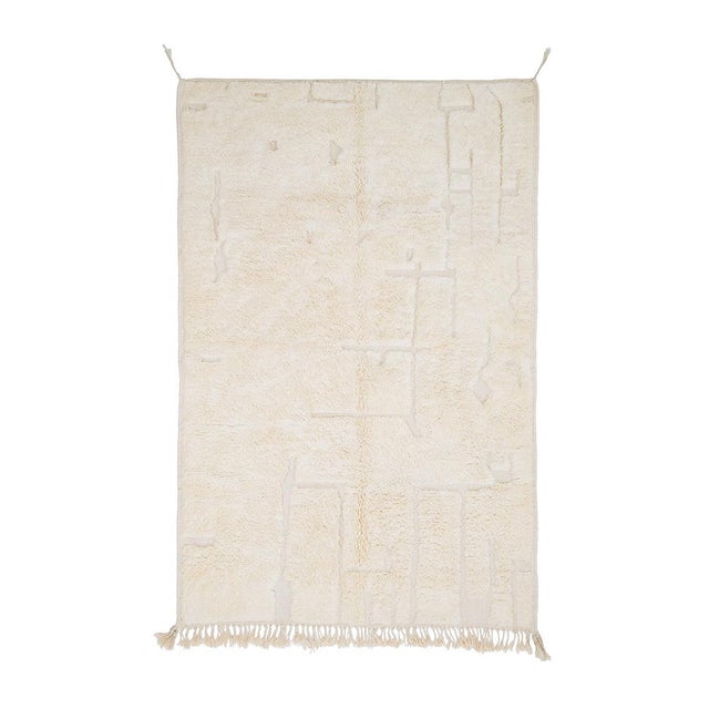 Hand-Knotted Wool Rug by Azele Studio For Sale - Image 12 of 12