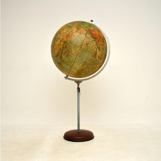A wonderful large vintage floor standing globe, made in Germany and dating from the 1960’s. It is a very impressive and...