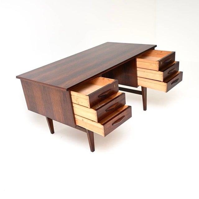 Mid-Century Modern Danish Desk, 1960 For Sale - Image 4 of 13