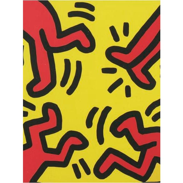 Pop Art Late 20th Century Keith Haring Framed Pop Art Print For Sale - Image 3 of 3