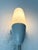 White Mid-Century Modern German Ceramic 6065 Sconce by Wilhelm Wagenfeld for Lindner, 1950s For Sale - Image 8 of 18