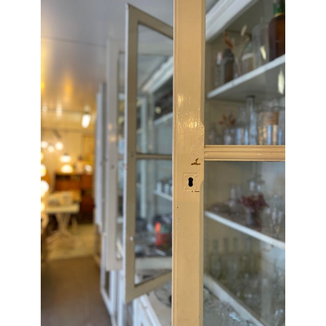 Antique Hardware Bookcase or Display Cabinet, France, 1950s For Sale - Image 14 of 18