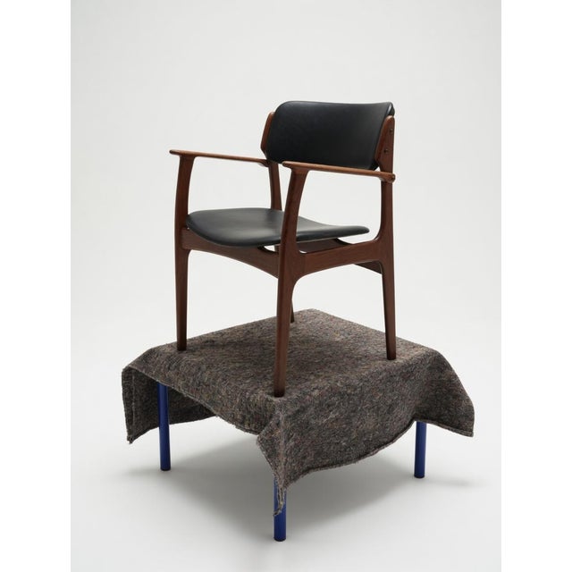 Rosewood Model 50 Captain's Chair by Erik Buch for Oddense Maskinsnedkeri / O.D. Møbler, 1960s For Sale - Image 9 of 10