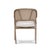 Mid-Century Modern Caned Back Mid-Century Style Armchair For Sale - Image 3 of 8