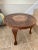 Transitional Hand Carved Mid 20th-Century Shells & Foliates Teak Accent Table For Sale - Image 3 of 13