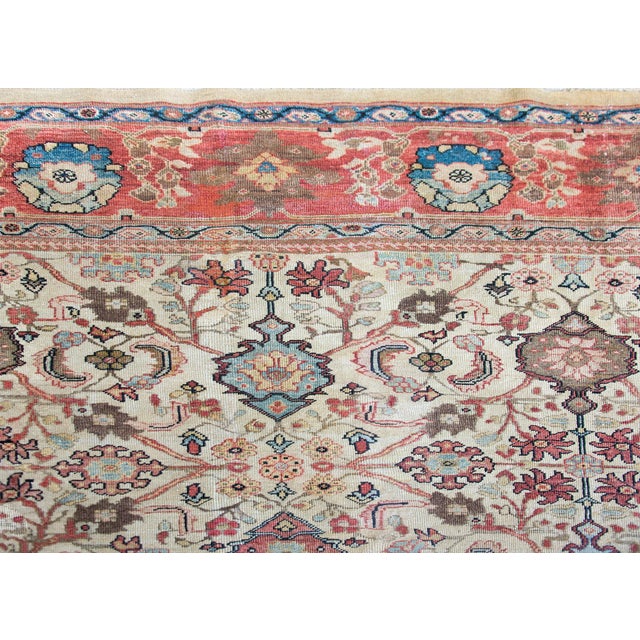 Early 20th Century Persian Sultanabad Rug For Sale - Image 13 of 13