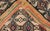 Brown Checkered and Leaf Design American Hooked Rug in Earth Tones 3'1" X 6'0" For Sale - Image 8 of 8