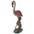 1940s Mid-Century Pink Flamingo Ceramic Tabletop Statue Set by Brad Kealer, 2 Pieces For Sale - Image 4 of 18