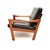 Black Danish Lounge Chairs in Teak and Leather by Illum Wikkelso, 1960, Set of 2 For Sale - Image 8 of 11