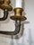 1940s Pair of 5-arm wrought iron candelabras For Sale - Image 10 of 12