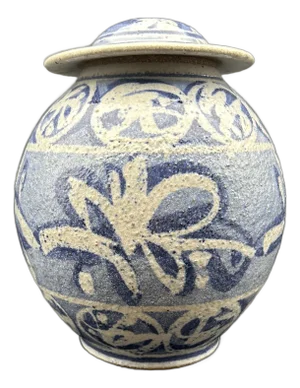 1976 Large Tsukashin Studio Pottery Ginger Jar
