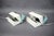 Rare pair of wall lamps designed by Hůrka for Napako and produced in Czechoslovakia during the 1970s. These sculptural...