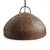 Metal Vintage Industrial Farmhouse Rust Iron Rivet Pendant Light For Sale - Image 7 of 9
