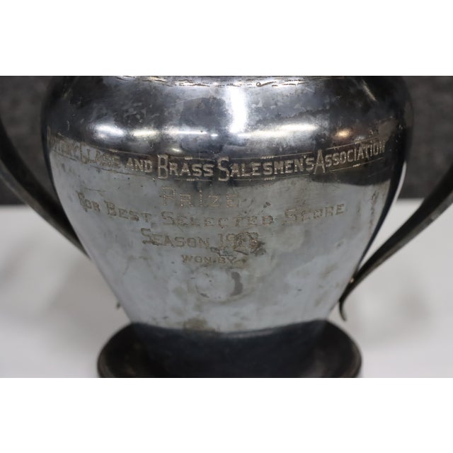 913 Rodgers Brothers Silver-Plated Golf Trophy Cup For Sale - Image 9 of 14
