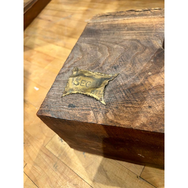 Monumental Brutalist Copper, Brass & Burl-Wood Sculpture of a Sunflower For Sale In Boston - Image 6 of 8