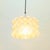 Mid-Century Modern Amber Bubble Glass Pendant Light by Helena Tynell for Limburg, Germany, 1960s For Sale - Image 4 of 8