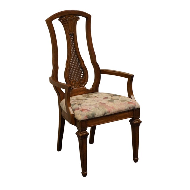 Thomasville Bardini Collection Italian Neoclassical Tuscan Style Dining Arm Chair 40821-822 41.5" High 21.5" Wide 22.5"...