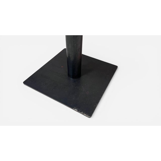 French 1960s Reclaimed Oak French Bistro Table (2 of 2) For Sale - Image 3 of 8