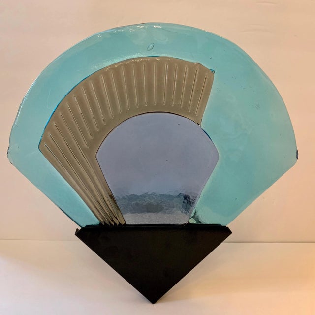 1980s Murano Glass Itre Wall Lights - a Pair For Sale - Image 10 of 13