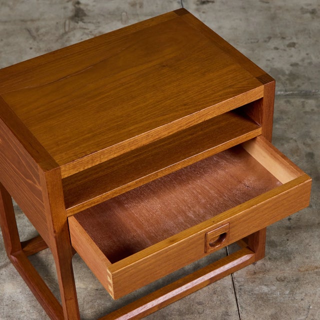 Single Teak Nightstand by Aksel Kjersgaard For Sale - Image 12 of 15