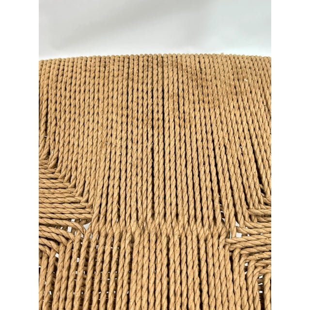 1960s Vintage Modern Danish Style Oak Side Chair For Sale - Image 5 of 11