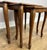 Vintage French Louis Oak Nesting Tables, Set of 3 For Sale - Image 12 of 13