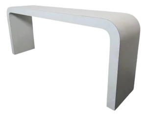 Mid 20th Century White Mid-Century Modern Arch Table