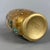 Gold Vintage Viennese Gold Glazed Ceramic Vase For Sale - Image 8 of 11