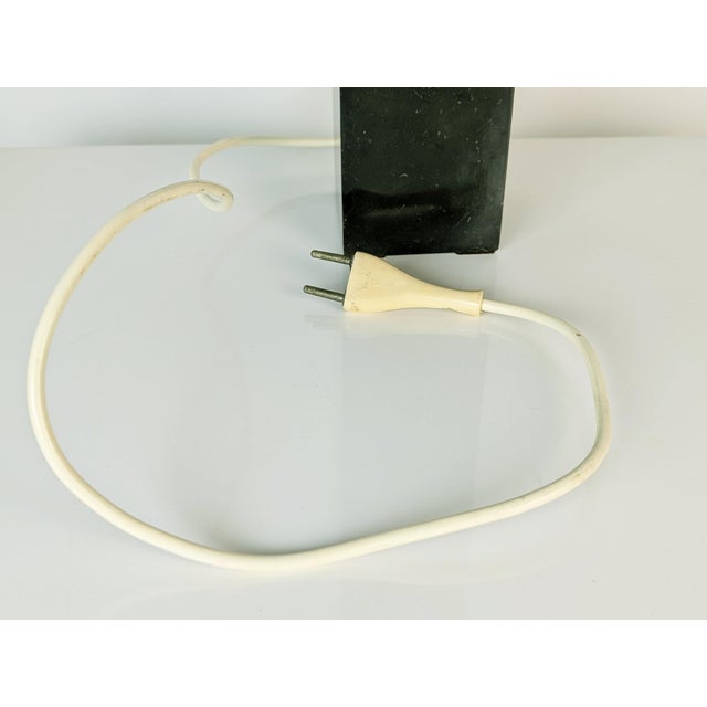 Italian Lamps in White and Black Marble from Maison Jansen, 1960s, Set of 2 For Sale - Image 17 of 18