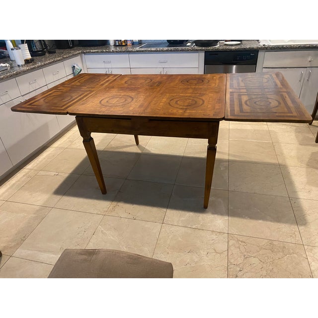 Wood 18th Century Danish Extendable Dining Table For Sale - Image 7 of 12
