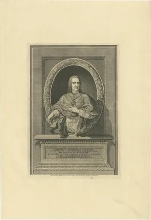 Von Prenner, Portrait of Cardinal Troiano Acquaviva d'Aragona, 1748, Print