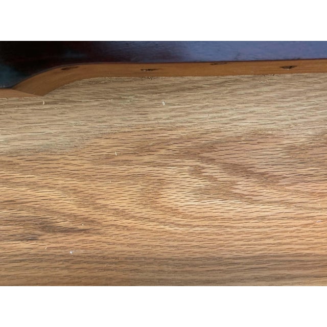 Brown Hickory Chair Historic James River Plantation Georgian Solid Cherry Wood Block Front Chest of Drawers or Commode. For Sale - Image 8 of 16