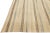 Beige Modern Kilim Handmade Striped Pattern Flatweave Wool Rug For Sale - Image 4 of 11