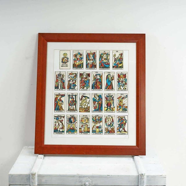 Emanuele Luzzati, Major Arcana Tarot, 1980s, Collage For Sale - Image 9 of 9