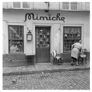 'Montmartre Bar' Unframed Archival Pigment Print For Sale