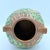 Early 20th Century Art Nouveau Style Wisteria Relief Pottery Vase With Twin Handles For Sale - Image 5 of 7