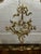 Vintage French Rococo Style Brass Fireplace Screen With Lovebirds For Sale In Kansas City - Image 6 of 7