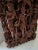 Wood Vintage Indonesian Balinese Hand Carved Wooden Wall Panel For Sale - Image 7 of 11