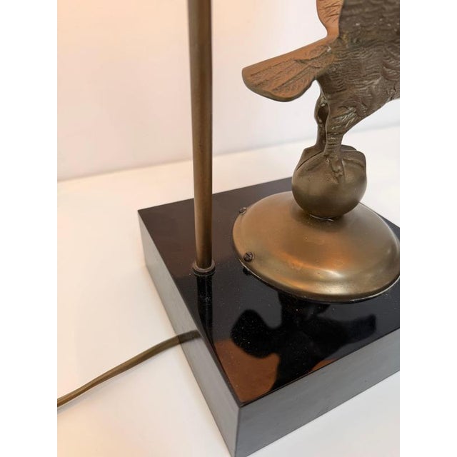 Vintage Eagle Table Lamp For Sale - Image 5 of 8