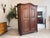 Baroque Hall Cabinet in Oak Wood For Sale - Image 5 of 18