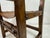 Vintage Spanish Walnut and Leather Armchair, 1950s For Sale - Image 3 of 16