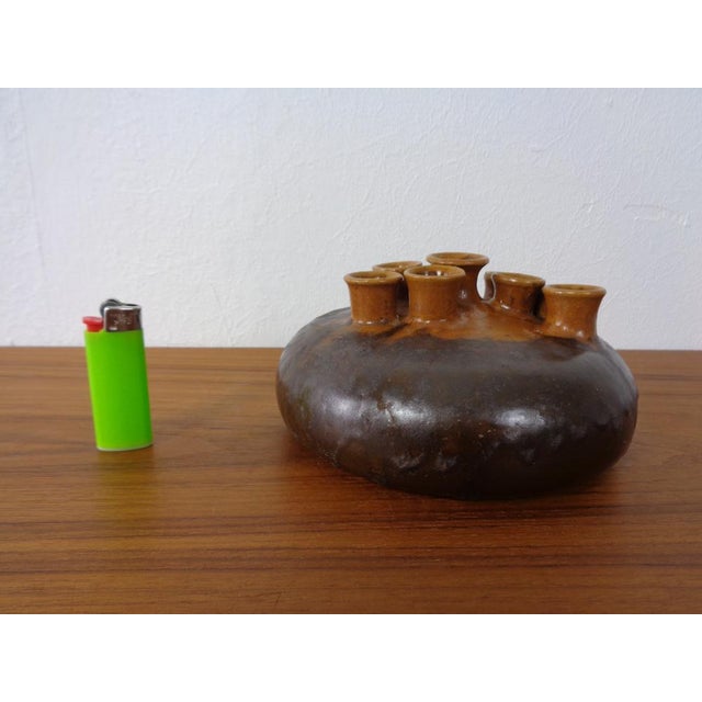 1960s Ceramic Mushroom Vase, 1960s For Sale - Image 5 of 17