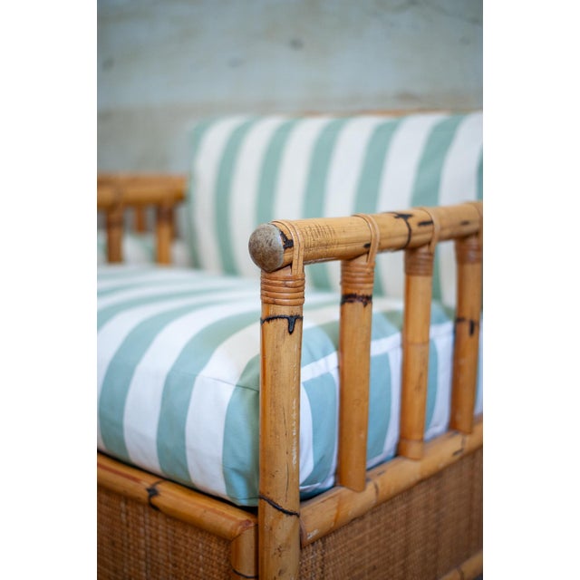 Bamboo Armchairs from Dal Vera, 1960s, Set of 2 For Sale - Image 4 of 7